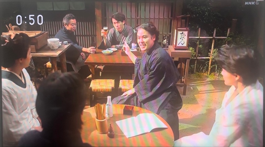 NHK 大河ドラマの撮影風景