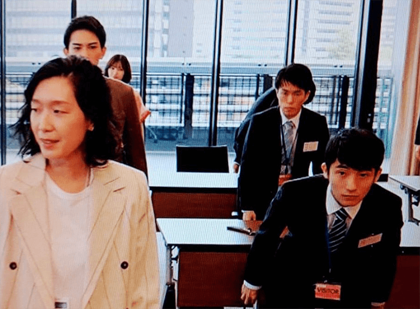 NHK 連続テレビ小説の撮影風景